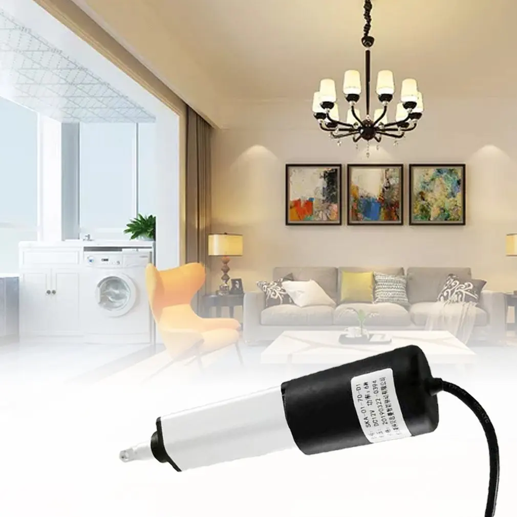 Электрический шток толкателя электродвигатель линейный телескопический ...