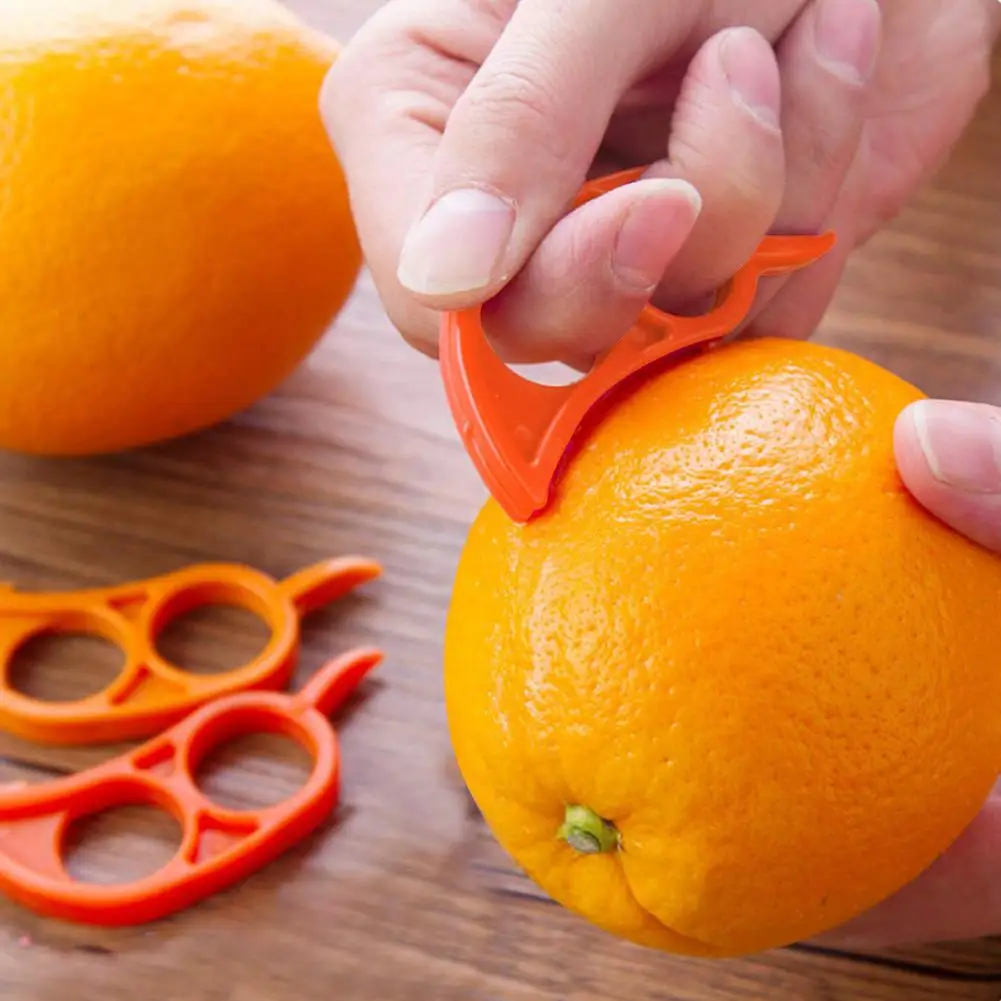 Оранжевый Pomelo цитрусовые Peelers, набор из 15 пилинг оранжевый пилинг, необходимые инструменты, легкий измельчитель резак нож для удаления кожуры, открывалка для удаления кухни