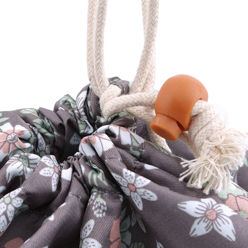 Lunch Box Insulation Bag Printing Floral Thermal Lunch Bag For Women Portable Carry Tote Bolsa Termica Para Marmita
