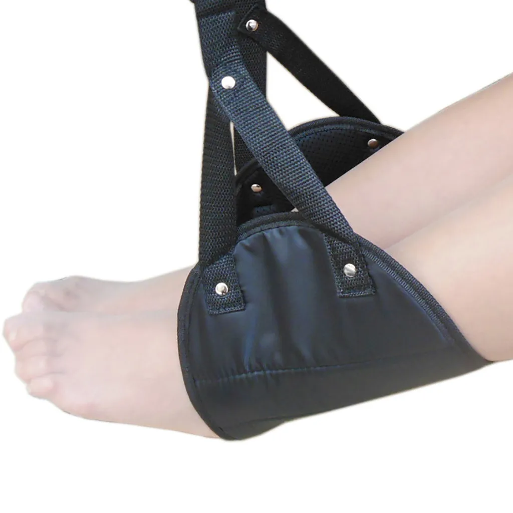 Удобная вешалка для путешествий самолет подставка для ног гамак изготовлен из премиум пены памяти ноги