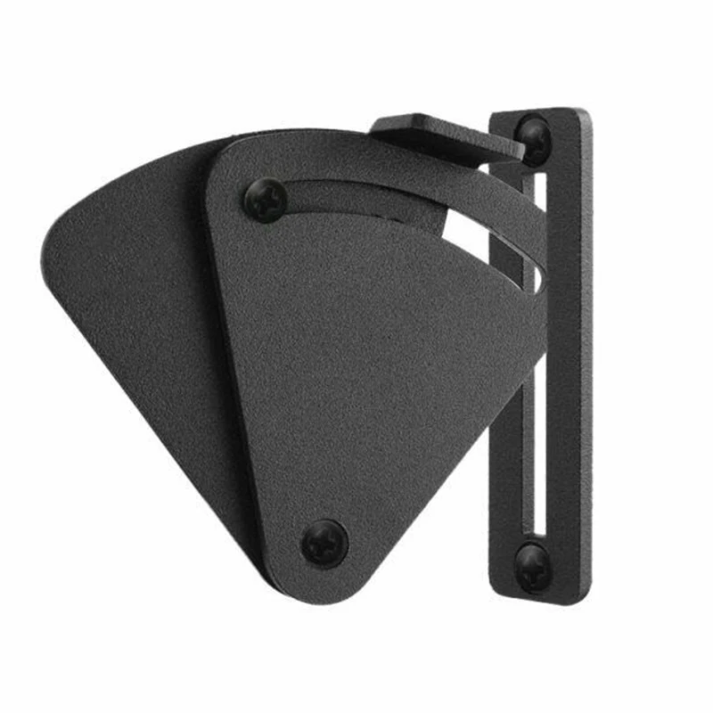 

Kit Door Lock Stainless Steel Black Spray Paint Surface Sliding Barn Latch