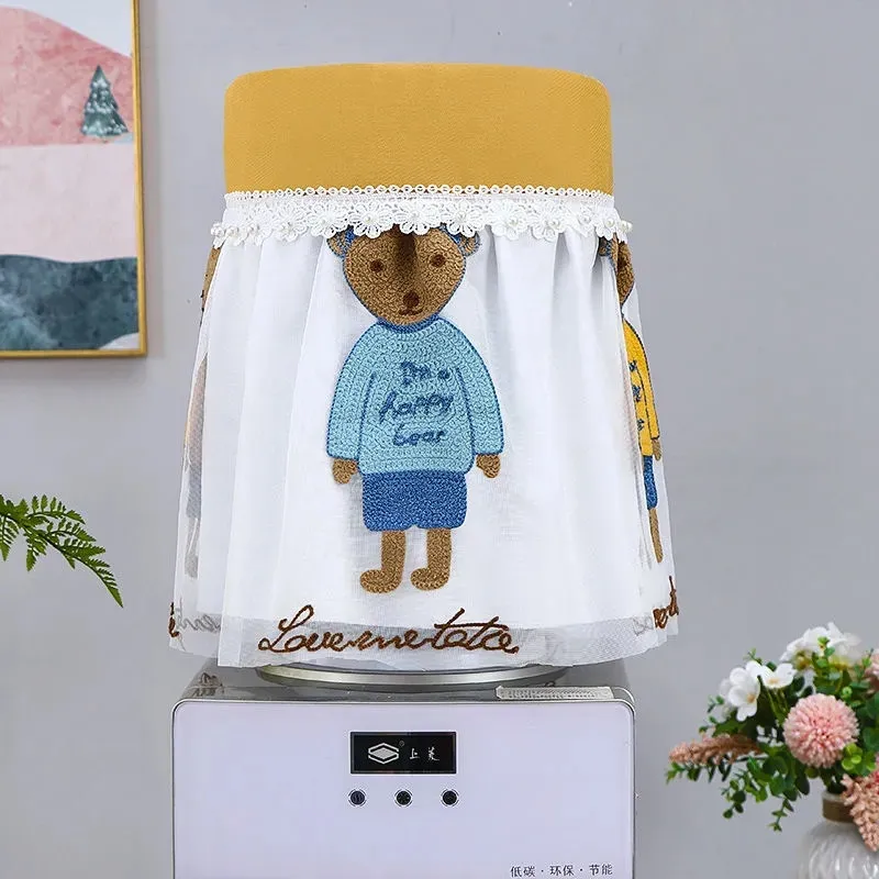 Drinking Fountain Cover Dust Cover Bucket Towel Household Living Room Drinking New Nordic Minimalist Modern Lace water dispenser cover