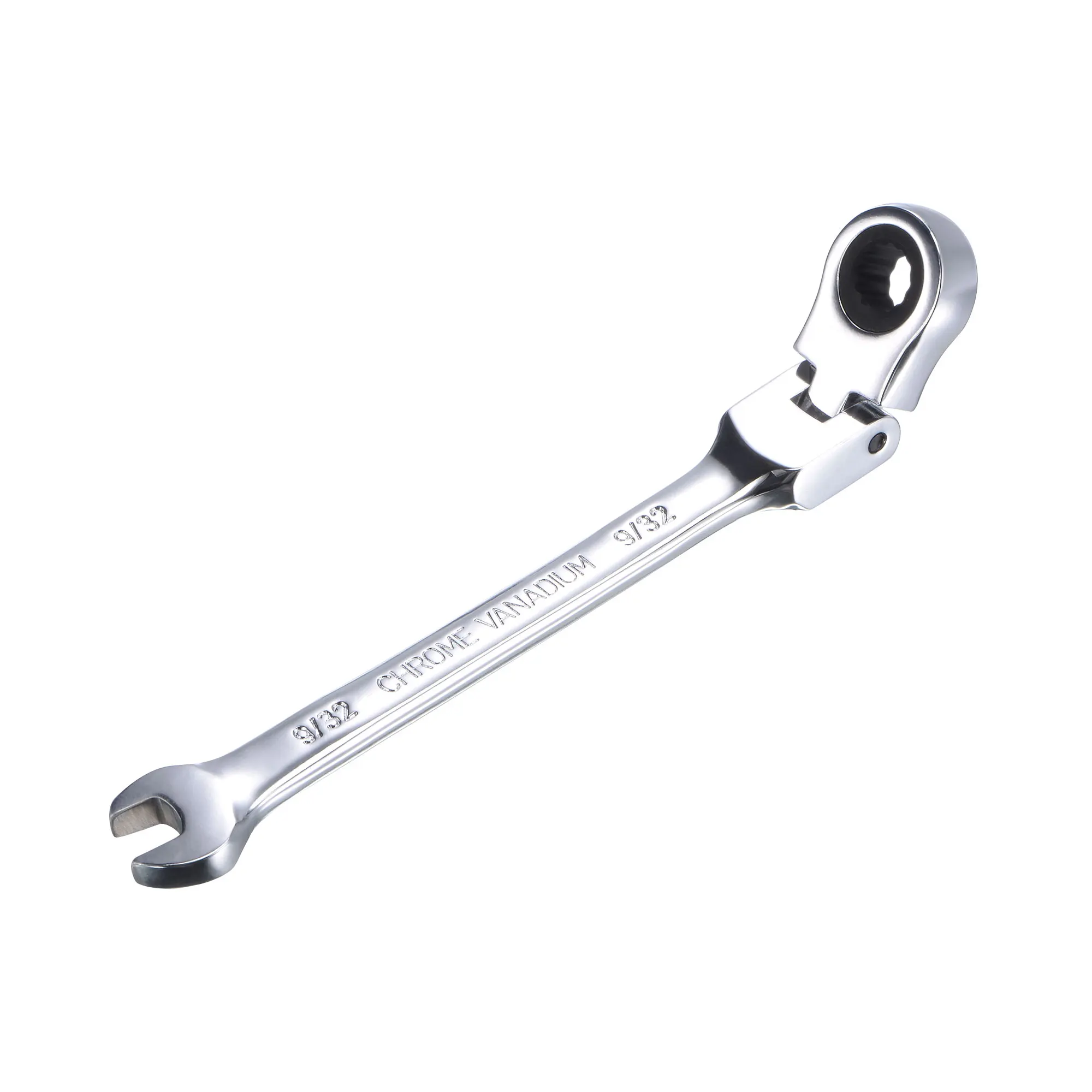 

UXCELL 9/32 Inch Flex-Head Ratcheting Combination Wrench 72Teeth 12Point Ratchet Box Ended Spanner Repair Hand Tools Cr-V Wrench