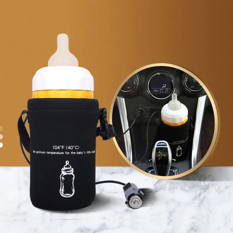 

Portable Quickly Baby Feeding Bottle Food Milk Travel outdoor Cup Warmer Heater DC 12V in Car baby Infant Bottle Warmer Heatered