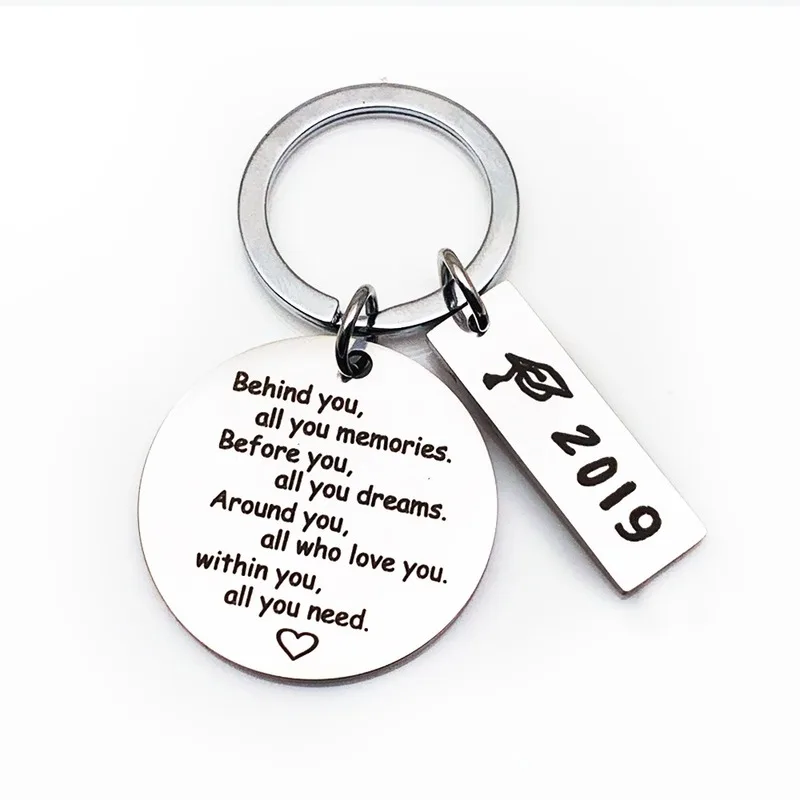 Oeinin Creative Keychain All Your Memories Before You Keyring Bags Reminiscent Letter Color Key Ring Alloy Pendant Accessories | Украшения