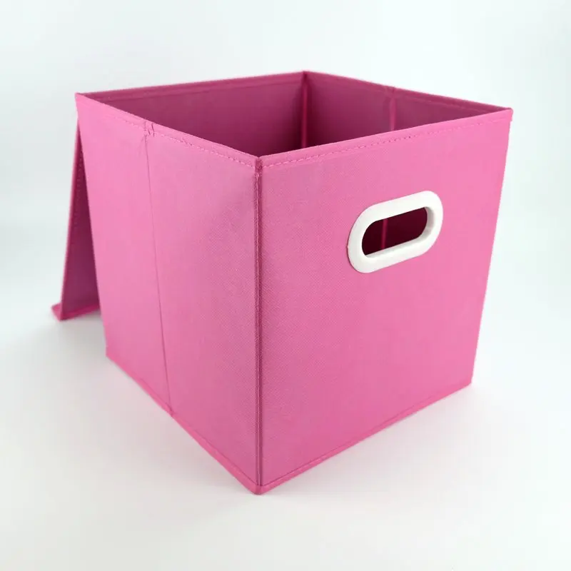 Складной ящик для хранения одежды, Складные носки для хранения лифчиков, контейнер из хлопка, liene рубашки, коробка для хранения 28 × 28 × 28 см