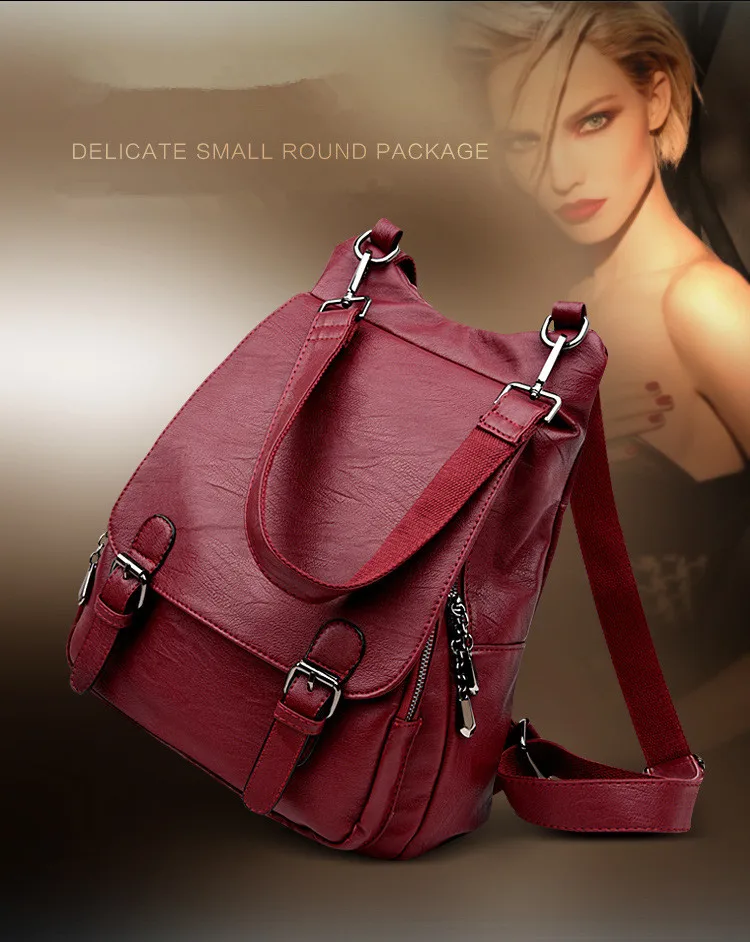 Новое поступление, рюкзак из натуральной кожи, женская сумка на плечо, школьная сумка рюкзак, дорожная сумка, рюкзак, 3 в 1, сумка для ноутбука для женщин
