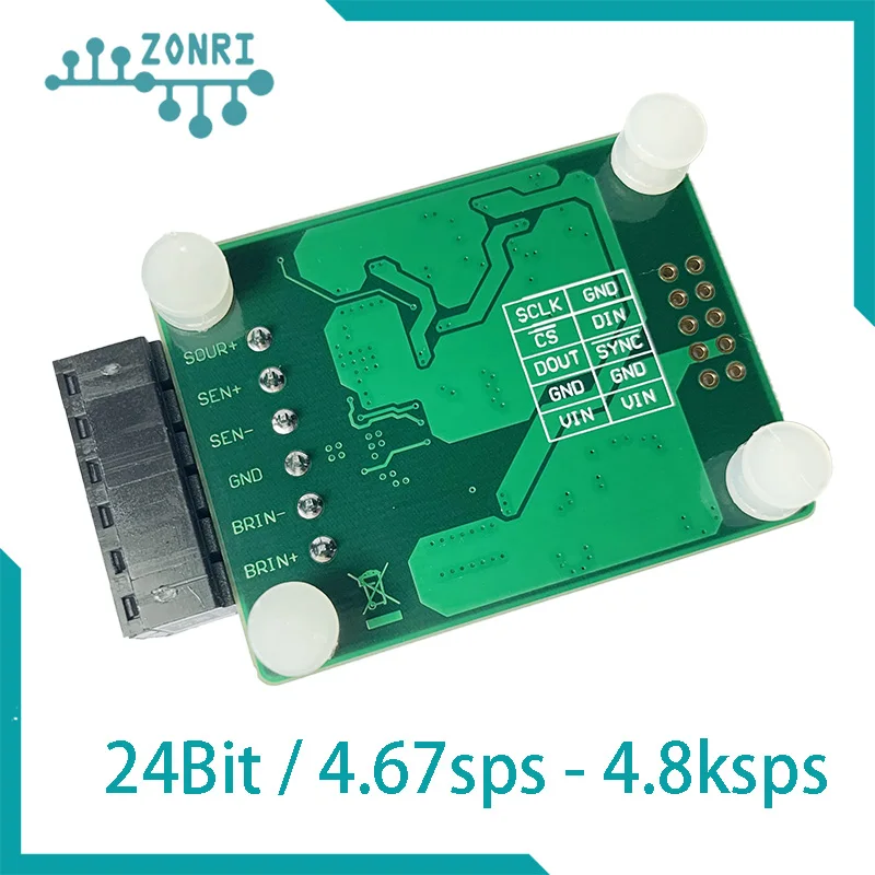 Ad7190 24bit ADC Высокоточный модуль сбора напряжения/модуль сбора давления/натяжной мост