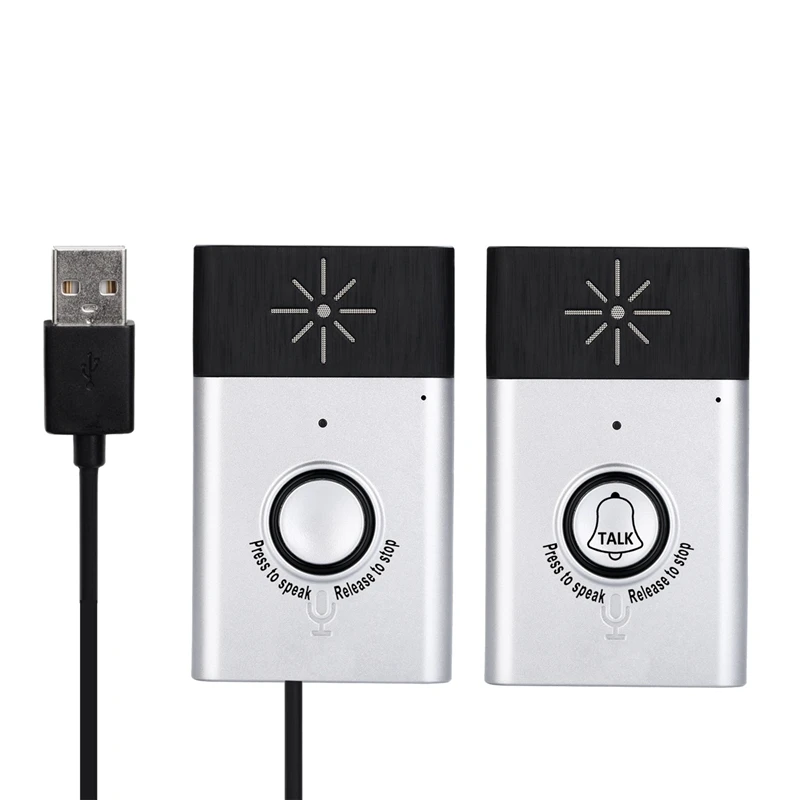 Intercomunicador inalámbrico para el hogar, intercomunicador de voz para el hogar, compatible con intercomunicador bidireccional, penetración profesional