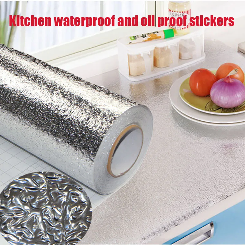 Алюминиевая фольга кухонная наклейка от масляных брызг Cosas Para El Hogar Y Cocina