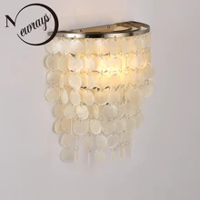 Современный простой белый натуральный корпус Лофт светодиодный E27 настенный светильник для бара спальни столовой гостиной прикроватный светильник Настенный светильник