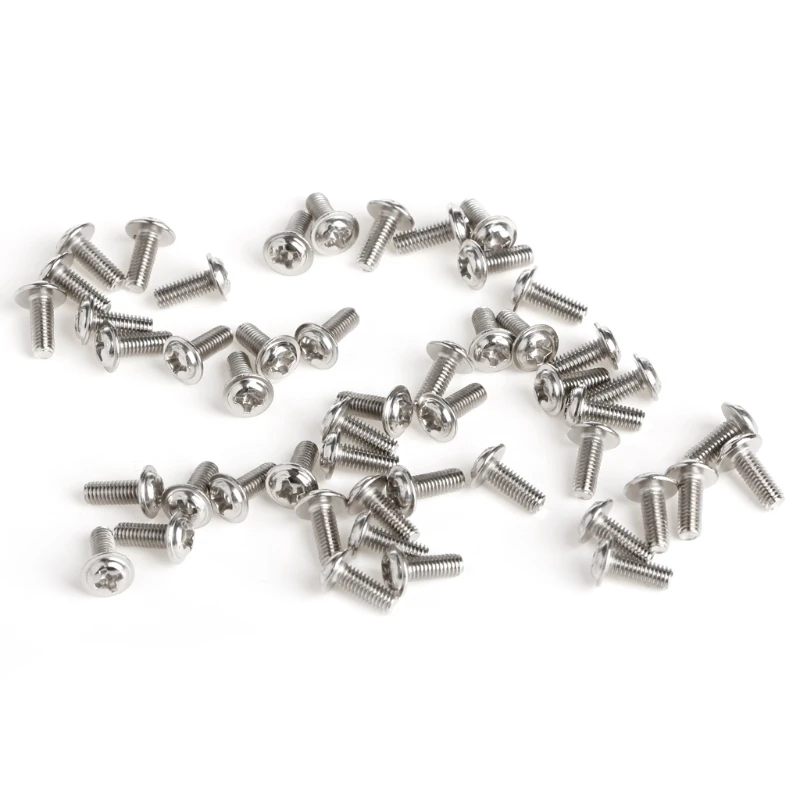

50 Pcs Quadrex Head Short Computer Case Motherboard Screws Drop Ship Support