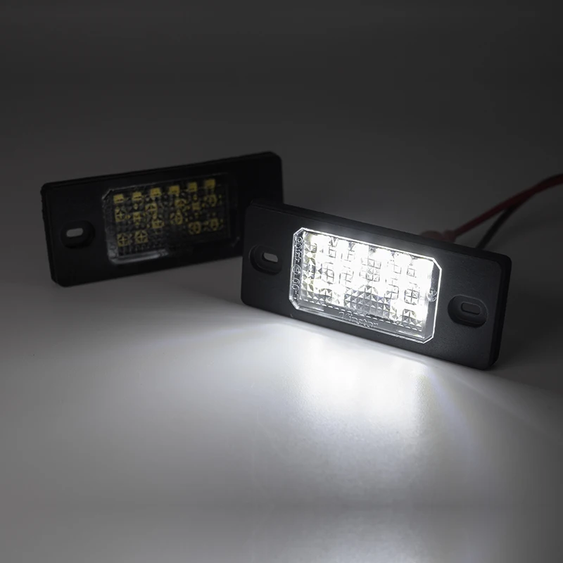 2x For Skoda Fabia Mk1 6y Smd Canbus Led License Plate Lights Lamp Signal Aliexpress 