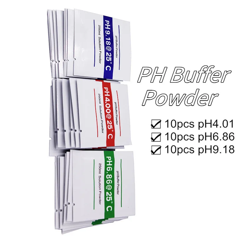 Ph Buffer Powder Meter Calibration Solution Powder Measure