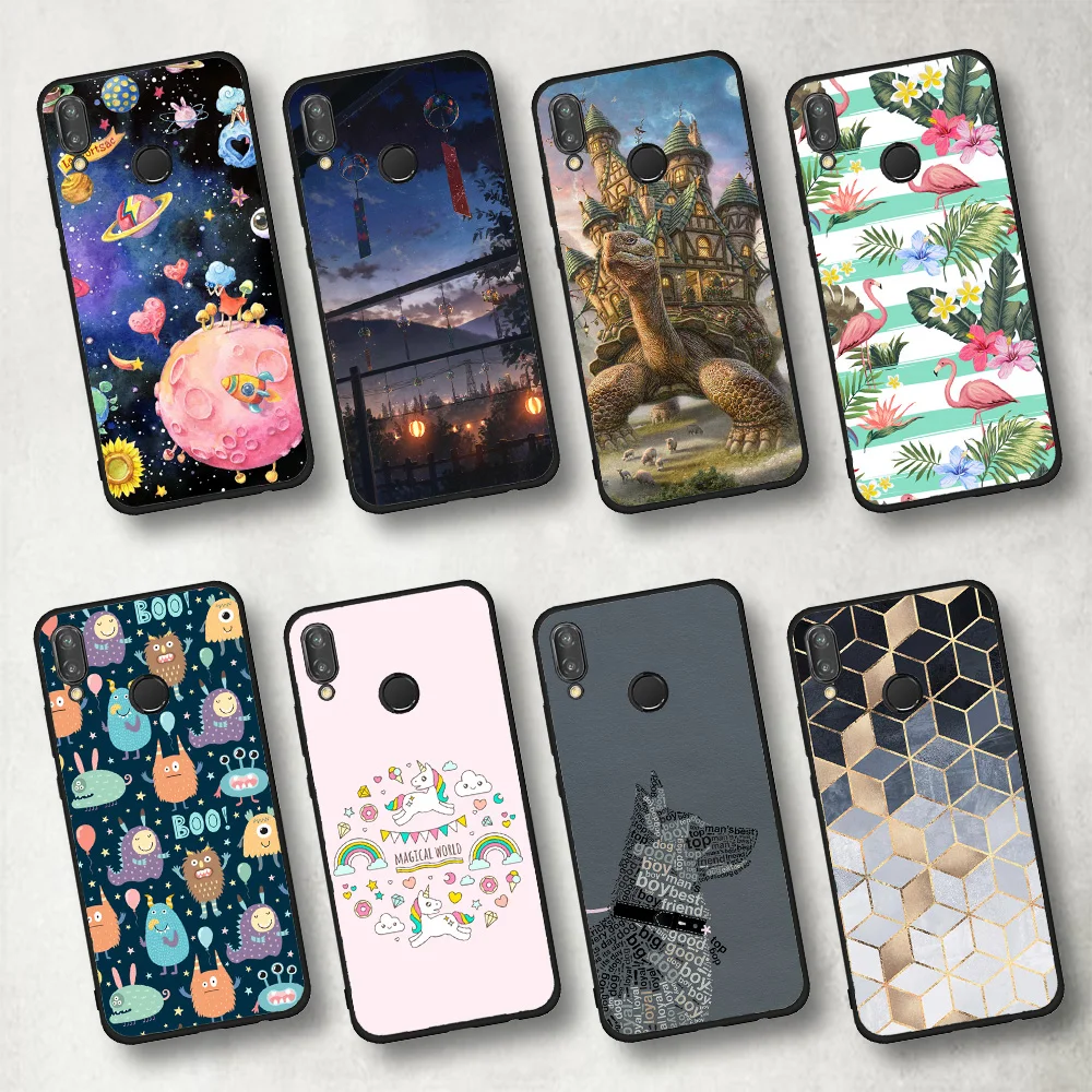 

Cartoon Ultra Thin Protective Cover Case for Nova 2i 2S Soft Silicon Cover Case for Huawei Nova 2 Plus Capa Knockproof Luxury