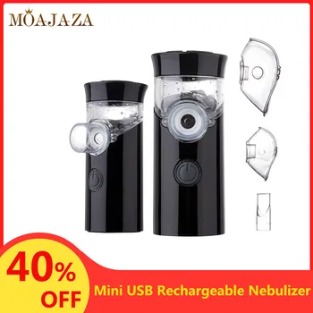

Mini Portable Nebulizer Machine Handheld Medical Steaming Inhaler Silent Ultrasonic Rechargeable Respirator Humidifier Adult Kid