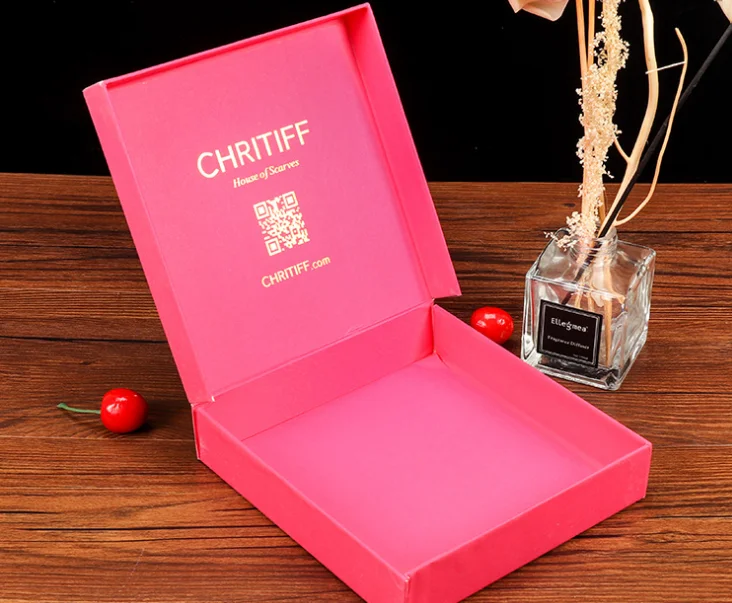 Caja de regalo de ropa con logotipo envío de cartón corrugado plegable, productos de belleza, embalaje para vestido y disfraz CP0811| -