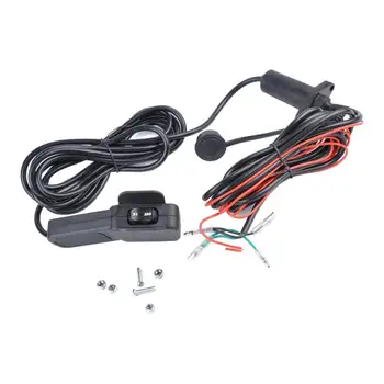 

Universal 12V ATV/UTV Winch Kits Wire Handlebar Hand Remote Rocker Switch Controller Assembly