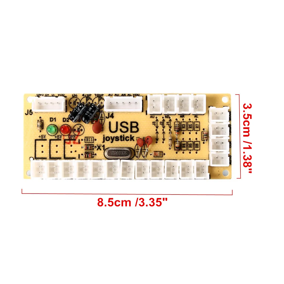 Аркадный набор, кнопочный двойной джойстик ZeroDelay, USB энкодер, набор деталей, набор для DIY, аркадный ПК игровой контроллер, замена