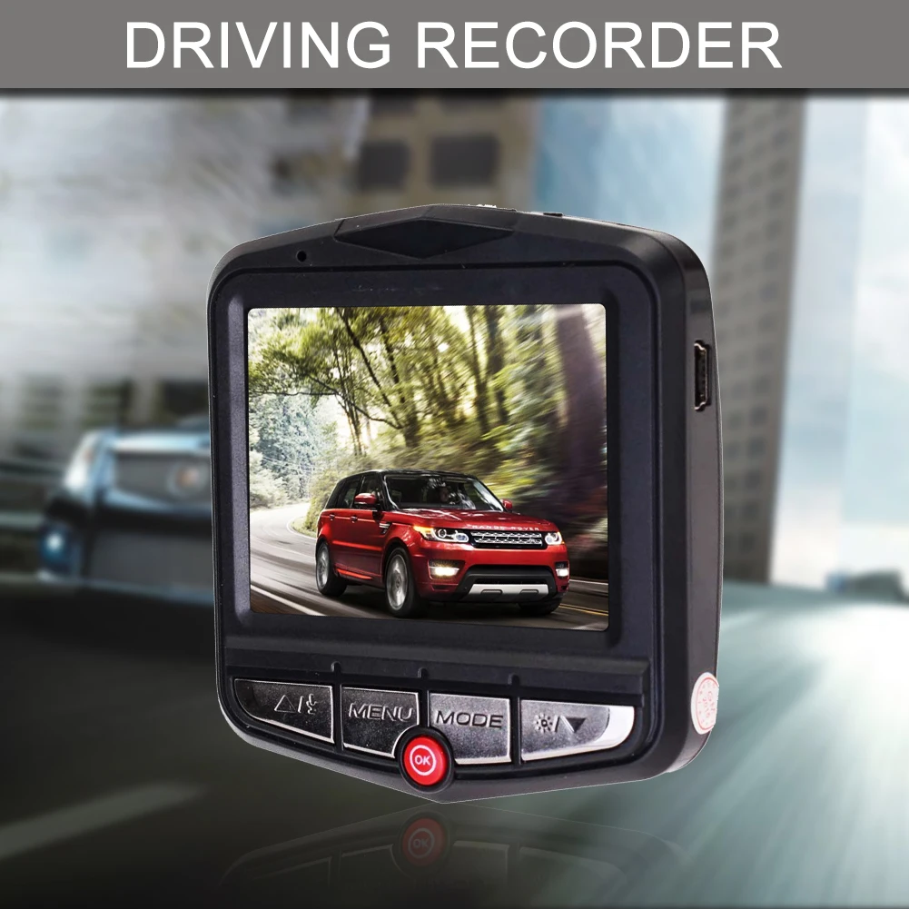 Full HD 1080P 2,4 lcd Автомобильный видеорегистратор Dashcam камера ночного видения черный+ Автомобильный кронштейн