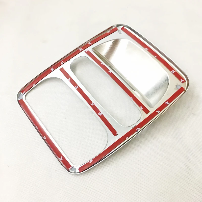 ABS-Chrome-For-Renault-Clio-IV-Cli4-2013-2018-Auto-accessories-Car-front-reading-Lampshade-panel