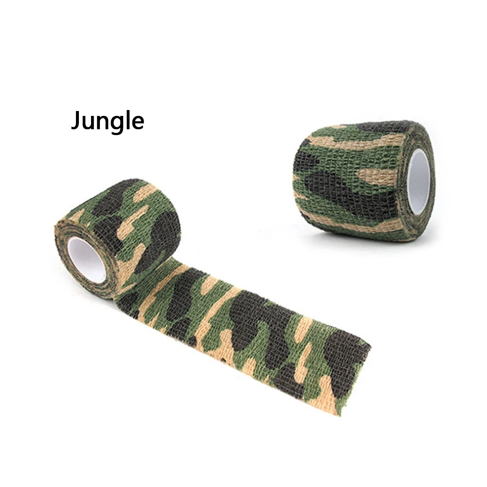 Jungle Велосипедная Наклейка защитная рамка наклейка на руль лента для велосипеда Нескользящая самоклеящаяся Выдвижная многофункциональная Камуфляжная Лента - Цвет: Jungle