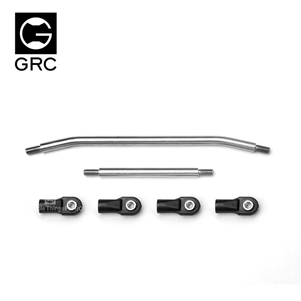 

GRC RC car upgrade parts Stainless Steel Steering Rod for TRX4 Ackerman Steering Base Crawler Accessories