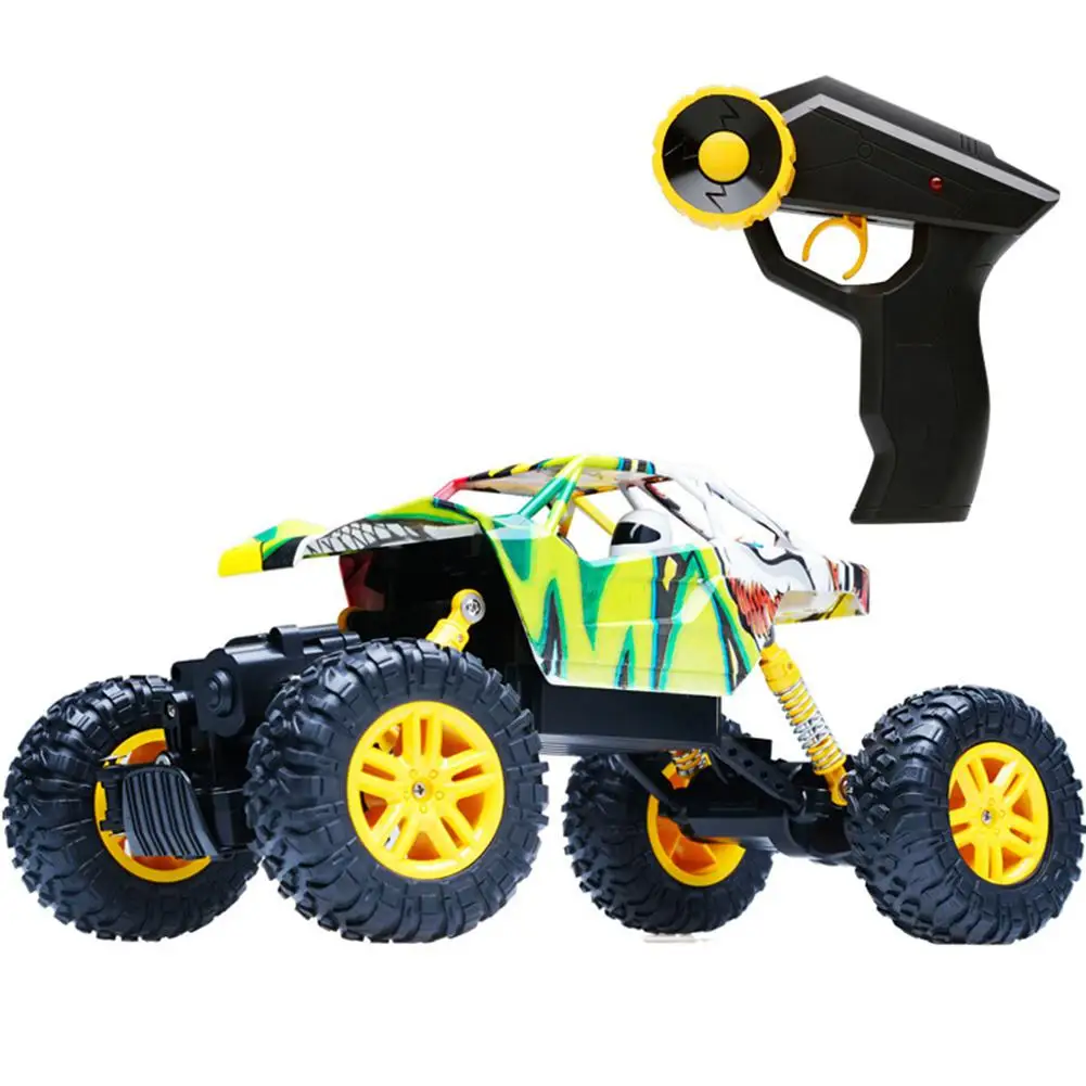 

Hobbylane E324-001 4WD Off-road Climbing Car Graffiti Toy Car Charging Remote Control Car Toy Car