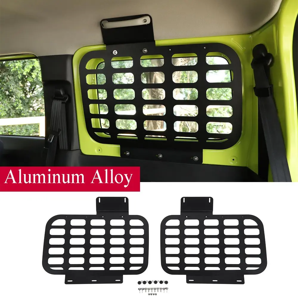 

Alloy Rear Trunk Luggage Rack Cargo Shelf Holder Trim Fit ForSuzuki Jimny 2019+