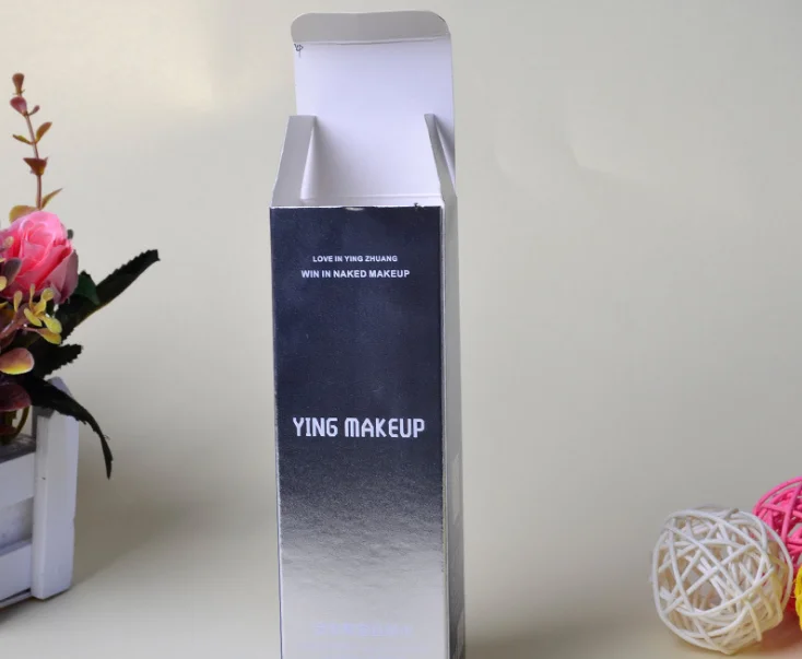 Download Customized Cosmetic Packing Decorative Small Paper Box With Logo Printing Perfume Clamshell Packaging Box Cp2461 Tea Caddies Aliexpress