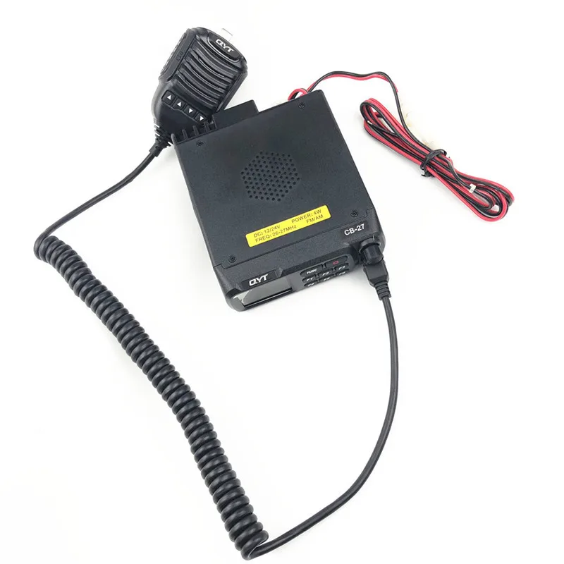 QYT CB-27 рация 26,965-27,405 МГц FM AM Режим Citizen Band радио CB 27 4 Вт Коротковолновая Автомобильная Радио все европейские MULTI-NORMS