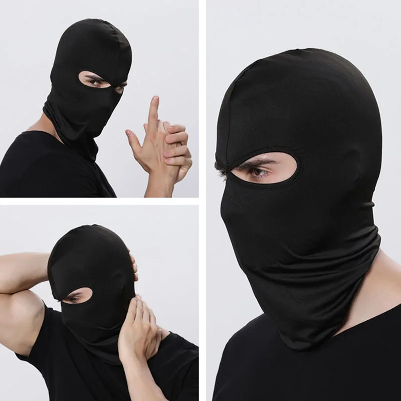 Новая маска на все лицо, пылезащитная Балаклава, капюшон, грелка для шеи, ветрозащитные маски для мотоцикла, велоспорта, катания на лыжах, SD669