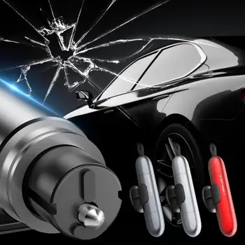 

Car Safety Hammer Window Glass Breaker Car Emergency Tool Stainless Steel Emergency Escape Tool Window Breaker Belt Cutter