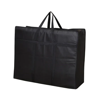 

Non Woven Fabric Business Trip Organizer Packing Move House Quilt Hand Luggage Zipper Closure Travel Bag Folding Clothes Storage