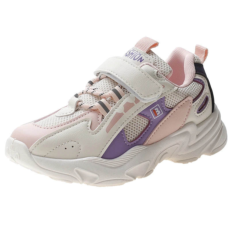 2021 Girls Casual Shoes Light Mesh Sneakers Kids Summer Breathable Children Fashion Tenis Cute Sport Cartoon Running Footwear | Спорт и