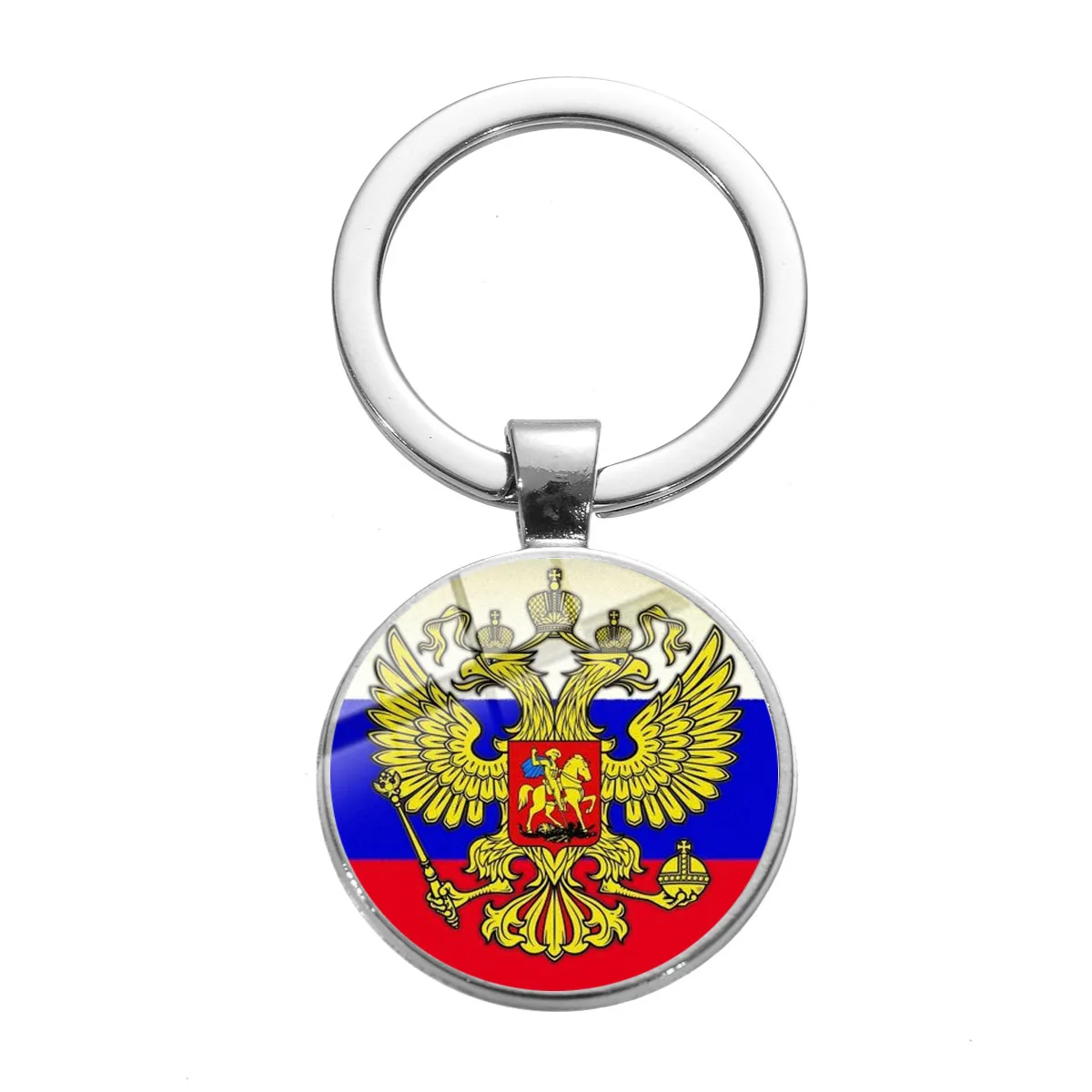 SONGDA винтажные советские значки, серповидный молоток, брелок CCCP, русская эмблема, знак коммунизма, высший сорт, серебряный цвет, брелок для ключей, подарочный - Цвет: Style 3