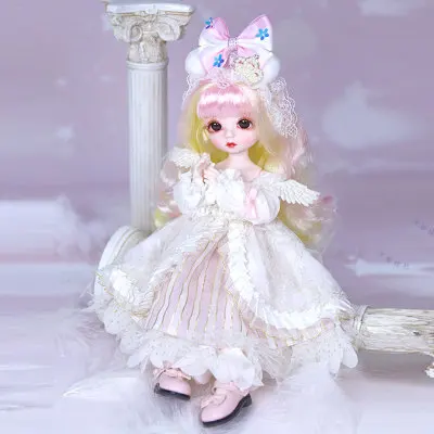 DBS DREAM FAIRY 1/6 bjd mechanical doll joint body including clothes and shoes 30cm anime ANGEL DOLL 8