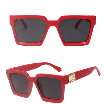 

Latest Vintage Sunglasses Women 2020 Square Brand Designer Women Sunglasses Luxury Mirror Retro High Quality Female Oculos