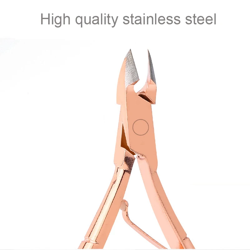 Nail Cuticle Nipper Cutter Colorful Clipper Scissor Dead Skin Remover Trimming Manicure Nail Art Tool