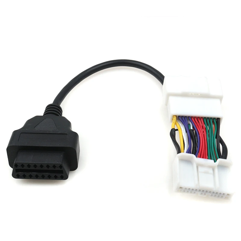 

26 Pin Male Female Connector Tesla Model 3 Model Y OBD II Diagnostic Harness Electronic Cable after Jan 2019