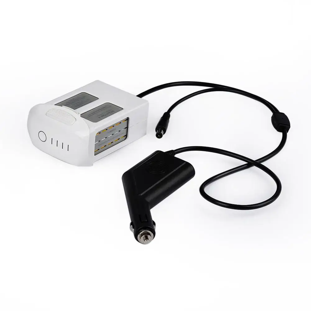 

Car Charger Adapter For Phantom4 Pro Quadcopter Battery Remote Controller DJI Car Charger Phantom3/4 4K Car Charger