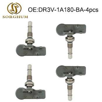 

4pcs TPMS Tire Pressure Monitoring Sensor System DR3V-1A180-BA for Ford MUSTANG COUPE 2004-2015