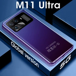 M11 – téléphone portable Ultra 5G débloqué, écran de 7.3 pouces, Smartphone, mémoire de 16GB et 1TB, batterie de 6800mAh, caméra de 64mp 