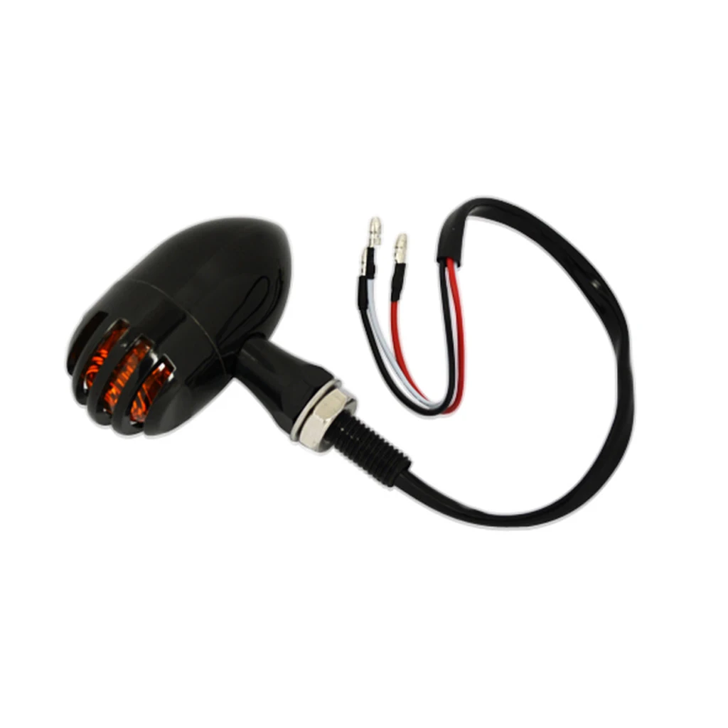 Universal Car Tail Bulb Brake Lights 12V Auto Reverse Lamp Daytime Running Signal Light Fits for 10mm Hole Fairing