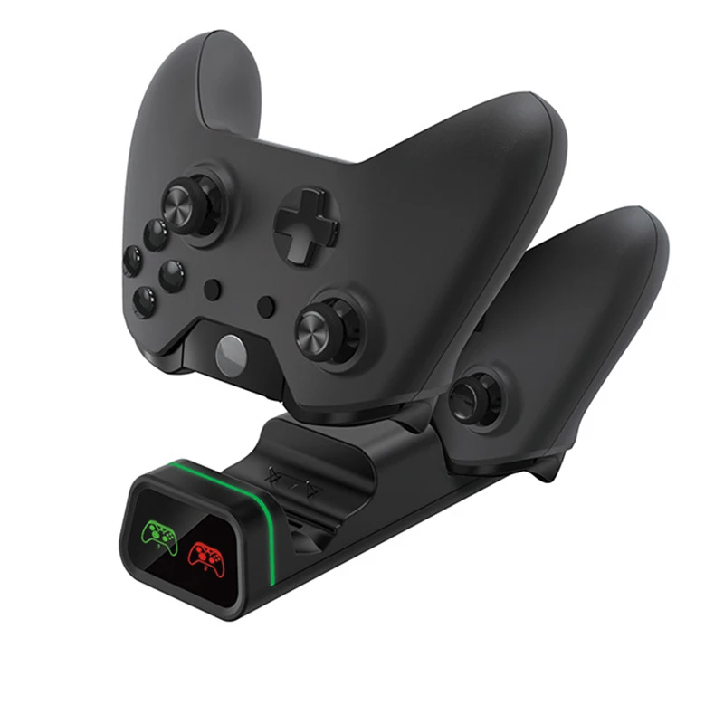 Контроллер Зарядное устройство Док-станция двойная зарядная станция для Xbox One/Slim/Elite контроллер с 2X800 мАч перезаряжаемых аккумуляторов