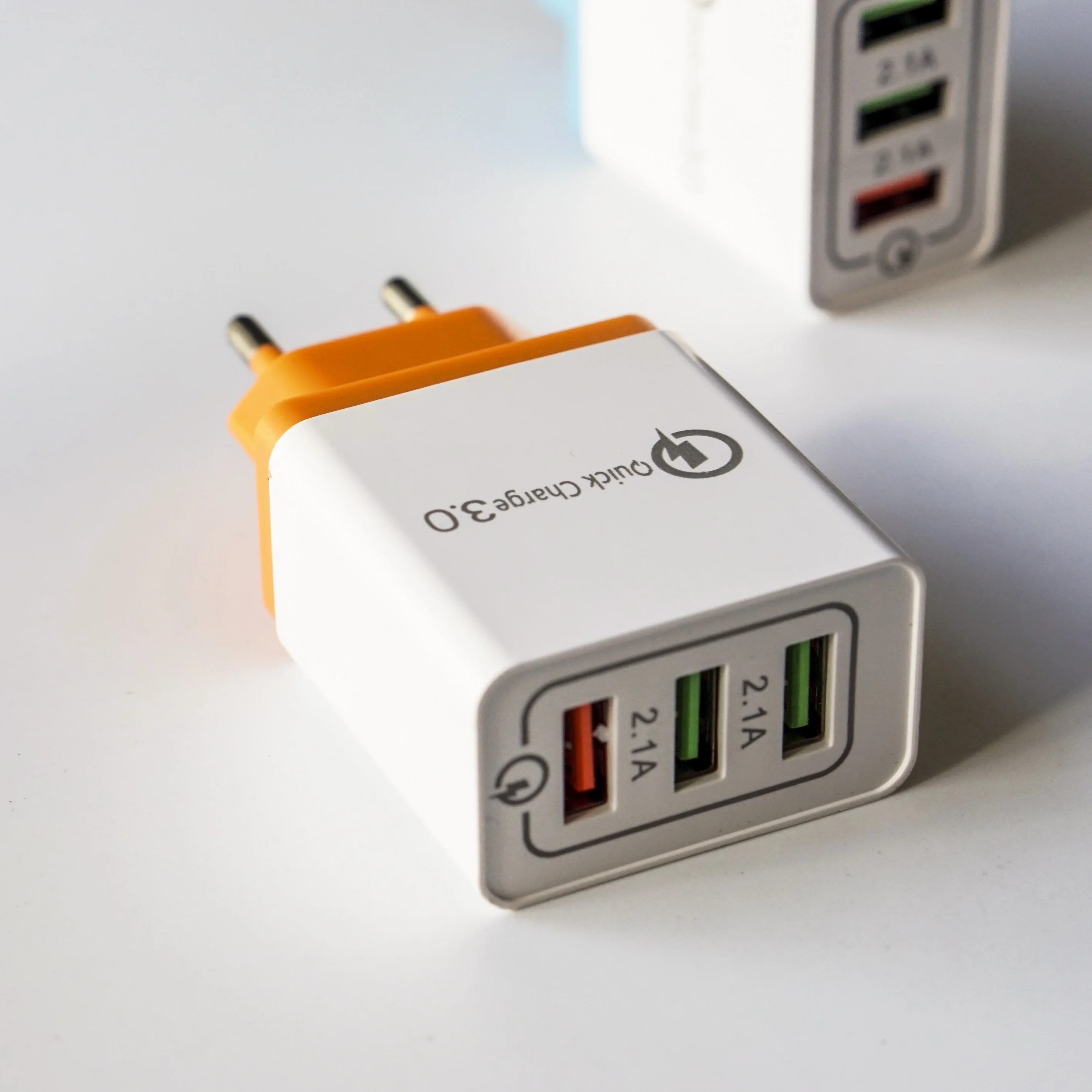 Quick Charge 3.0 USB Charger 5V 2.4A Fast Charging Wall for Samsung Galaxy S10 S9 Note 10 9 A90 A70 A80 S8 A9 Star | Мобильные