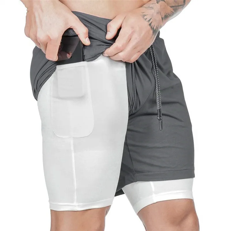 Casual Shorts Men Summer Breathable New Fashion Bodybuilding Boardshorts Male Built-in Pocket Steetwear Mens Short Trousers 2020 Casual Shorts Men Summer Breathable New Fashion Bodybuilding Boardshorts Male Built-in Pocket Steetwear Mens Short Trousers 2020