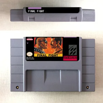 

Final Fight or Final Fight 2 or Final Fight 3 or Final Fight GUY- Action Game Card US Version English Language