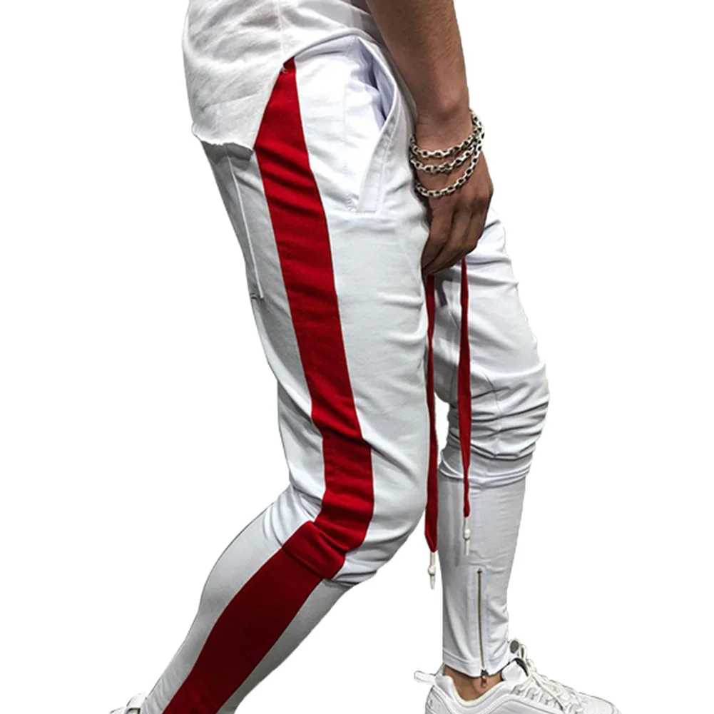 

2020 Hot Hip hop Joggers Pants Men Loose Harem Pants Ankle Length Trousers Sport Casual Sweatpants Red Black Joggers Trousers