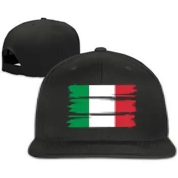 

Italian Flag Men Women Baseball Caps, Adult Flat Brim Trucker Caps